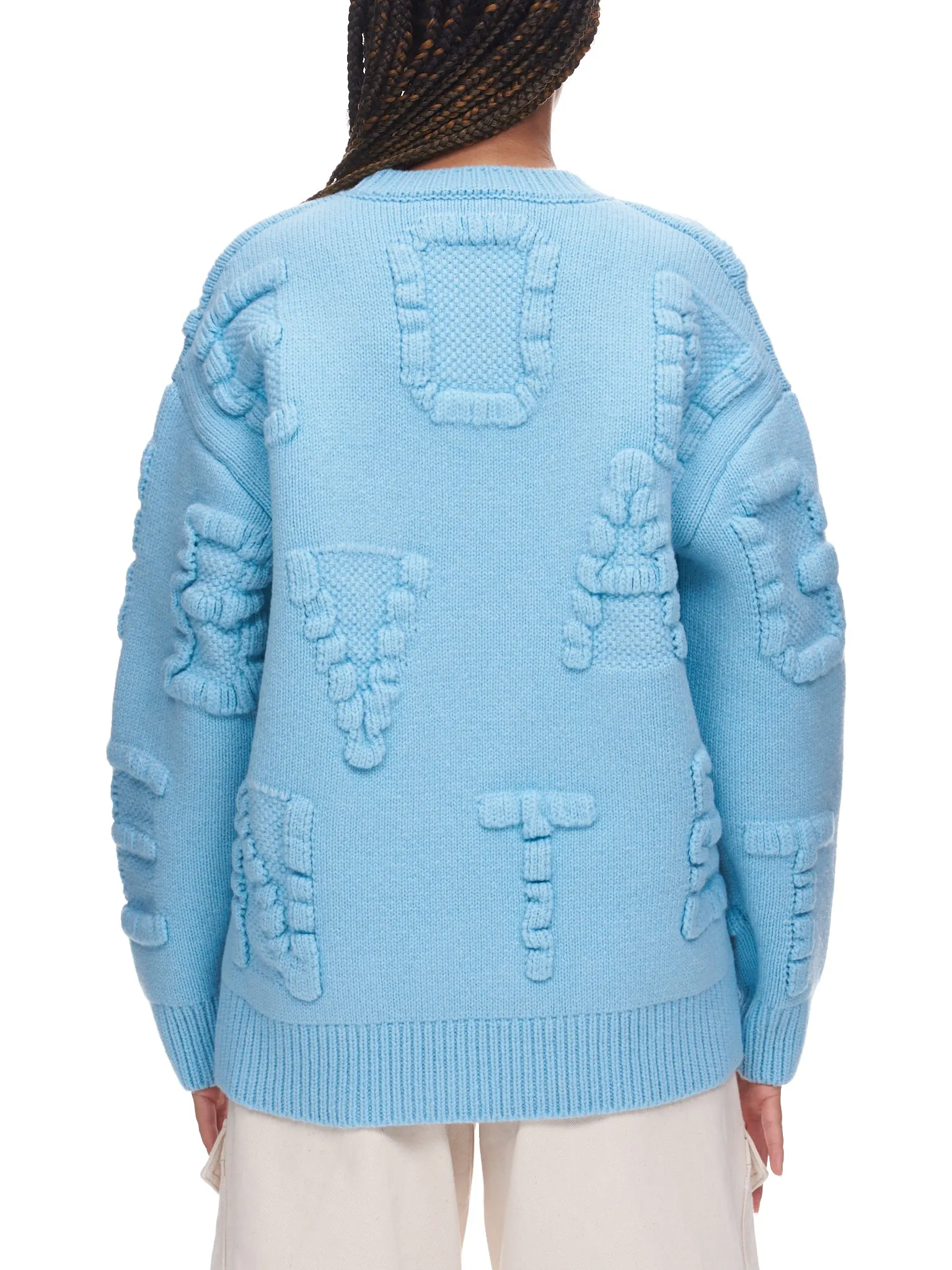 3D Sweater (707883V26T0-PALE-BLUE)