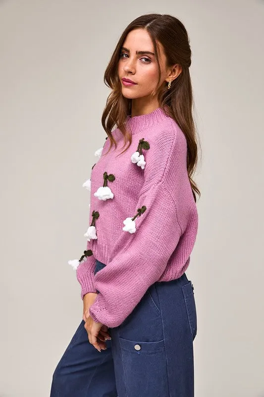 3D Tulip Sweater