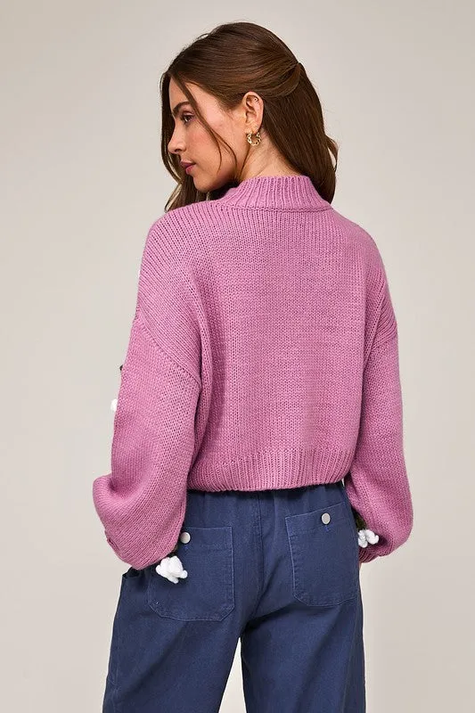 3D Tulip Sweater