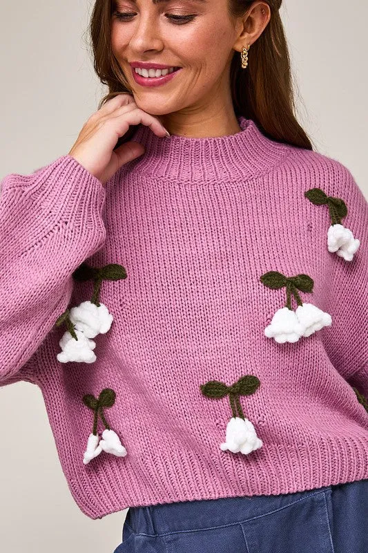 3D Tulip Sweater