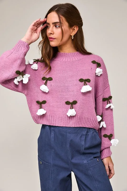 3D Tulip Sweater