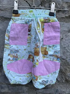 80s vintage girls pants  0-3m (56-62cm)