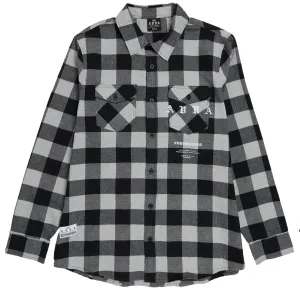 AVVA Ambssdr Flannel Shirt - Black