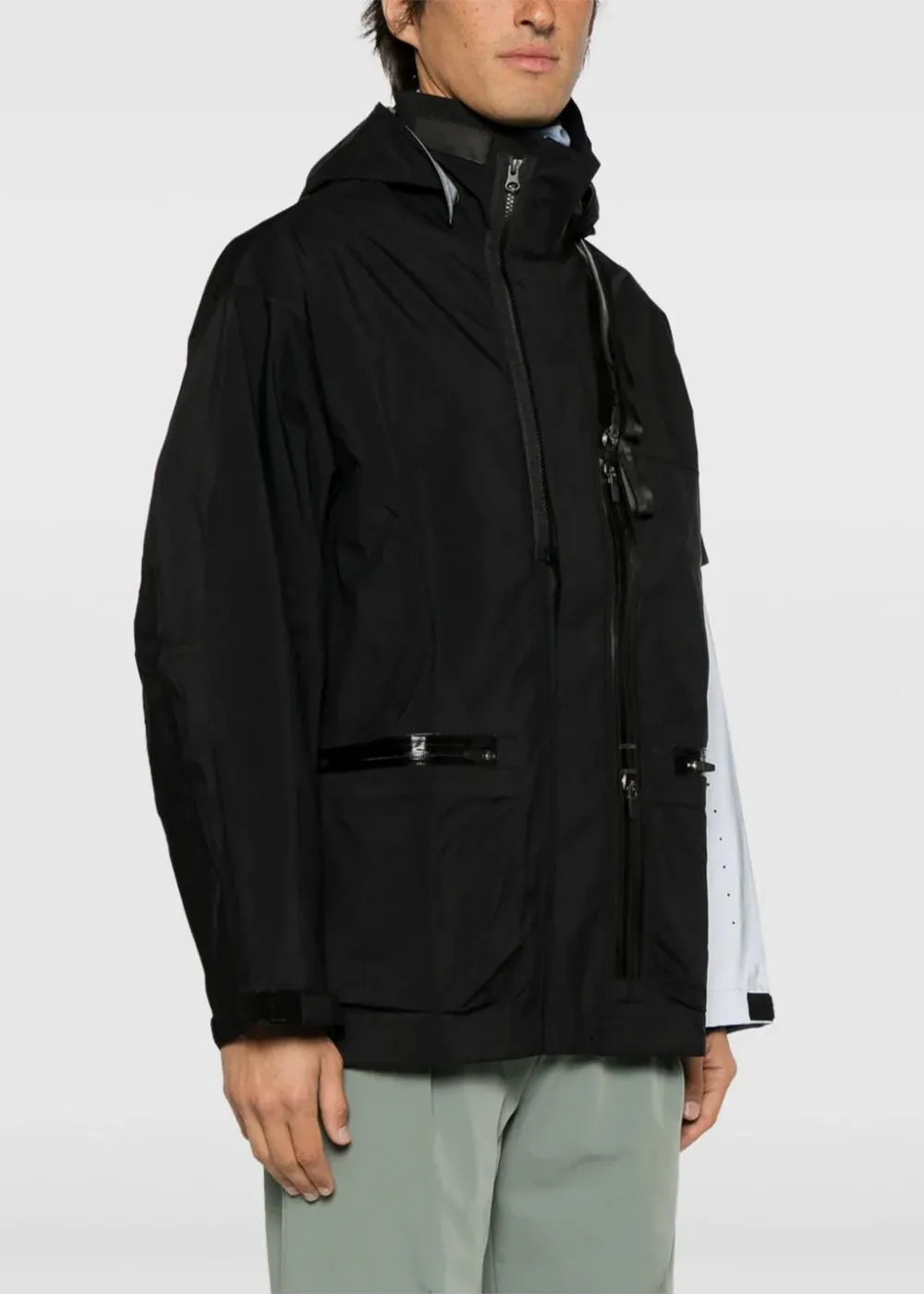 Black 3L Gore-Tex Pro Interops Jacket