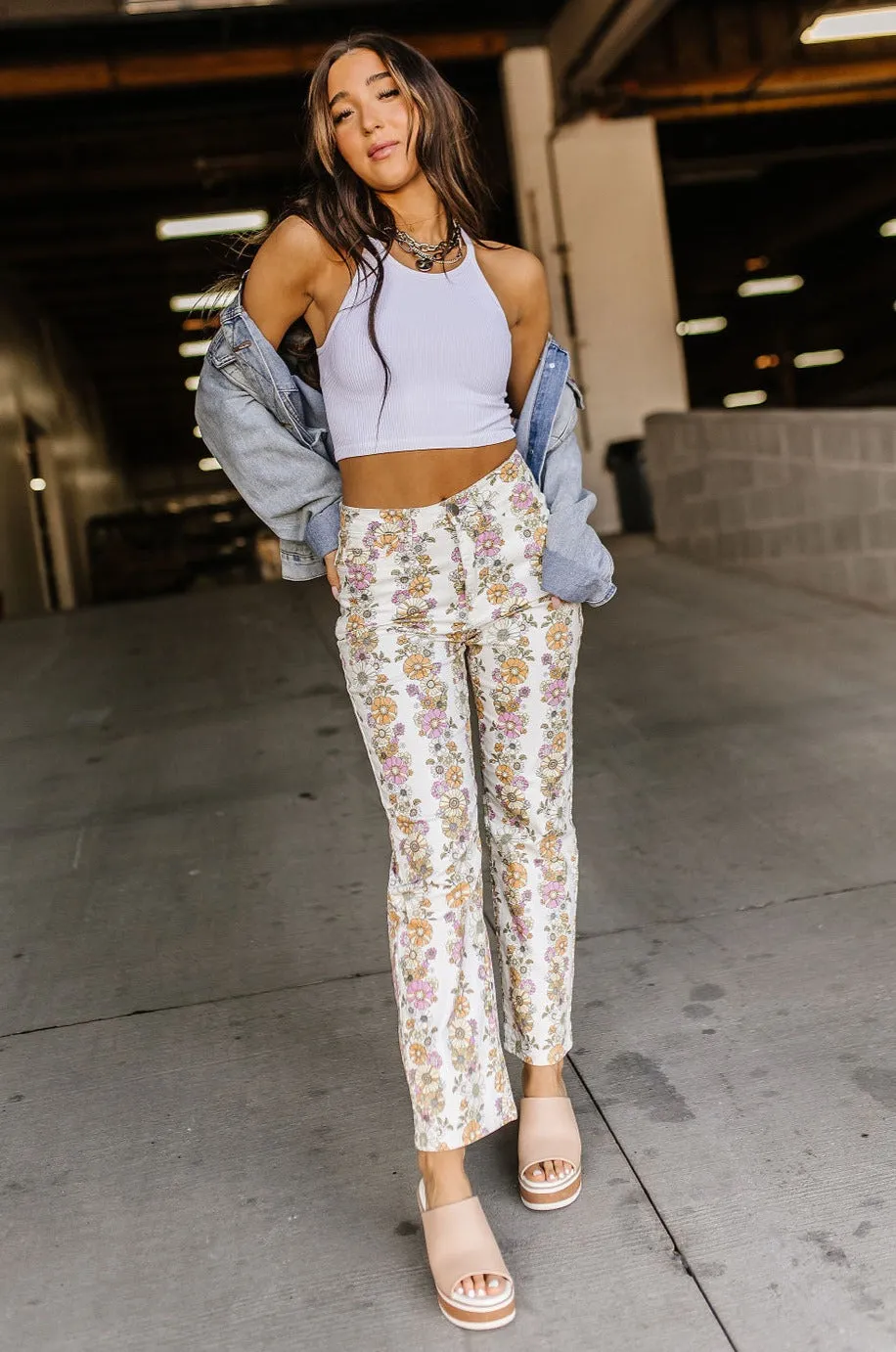 Daphne Floral Pants