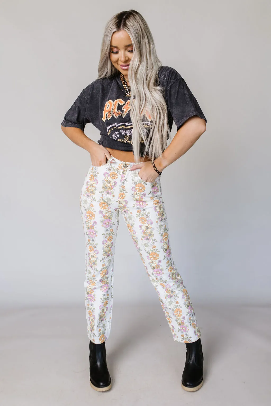 Daphne Floral Pants