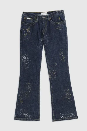 Deadstock Baby Phat Splatter Denim Pants