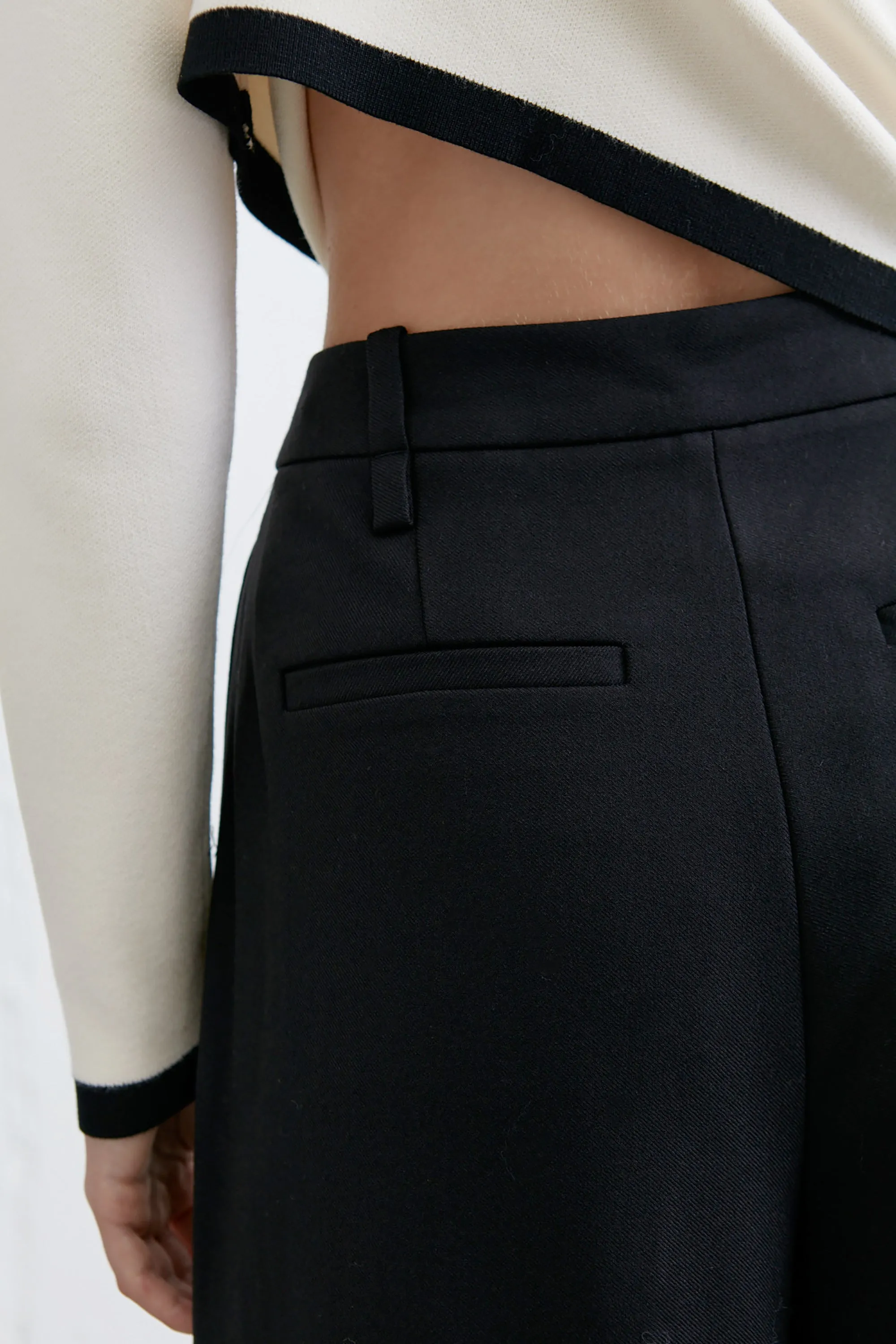 DOUBLE BELT LOOP DRESS PANT