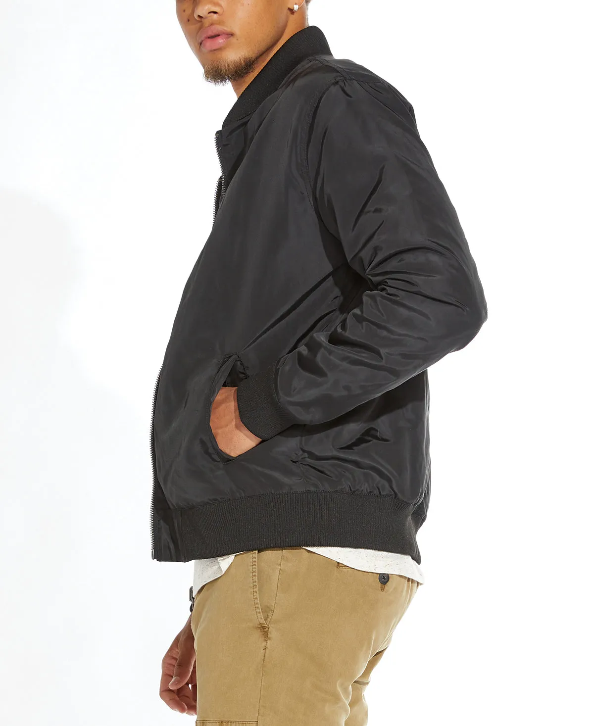 Harley Reversible Bomber Jacket (Black)