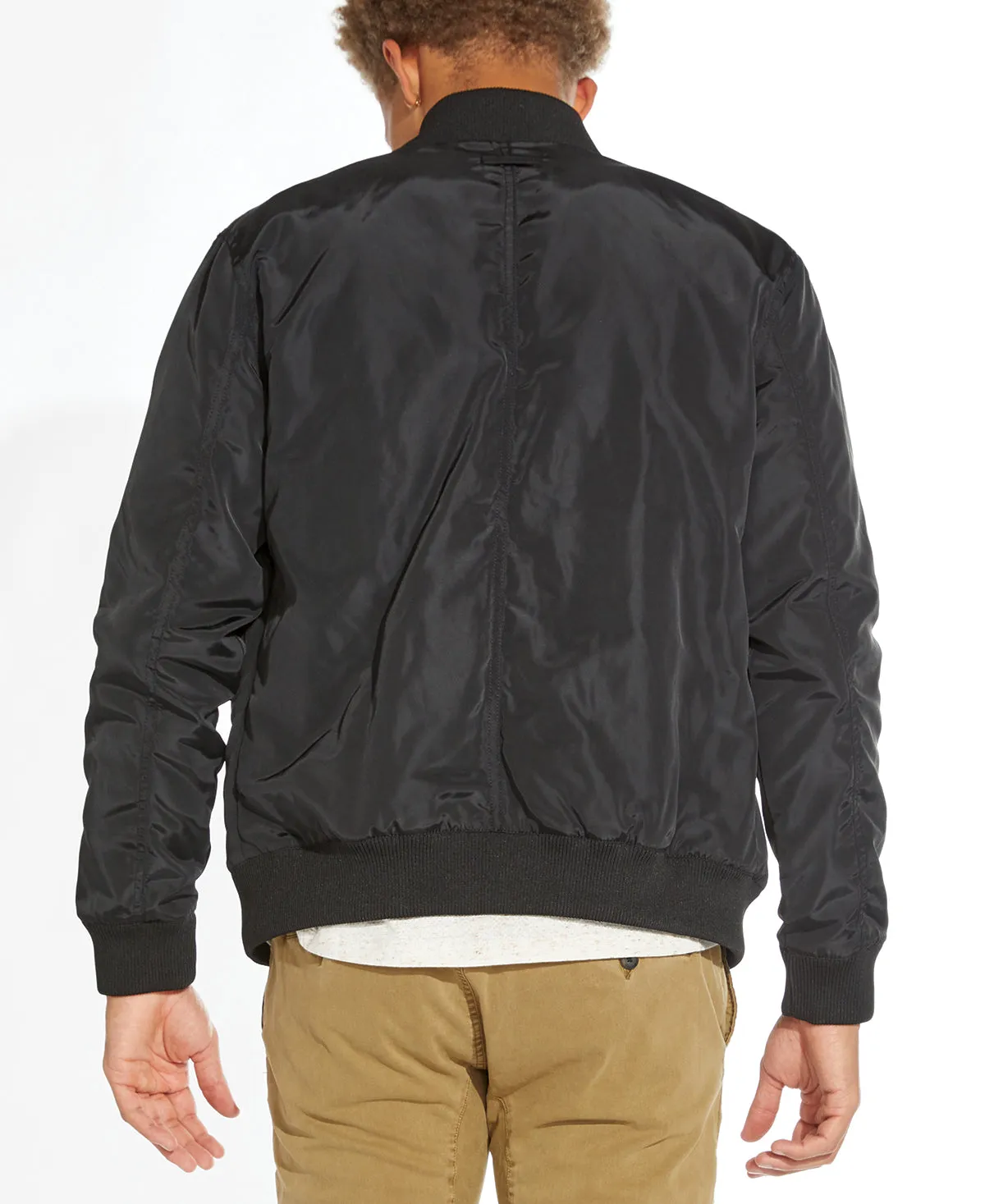 Harley Reversible Bomber Jacket (Black)