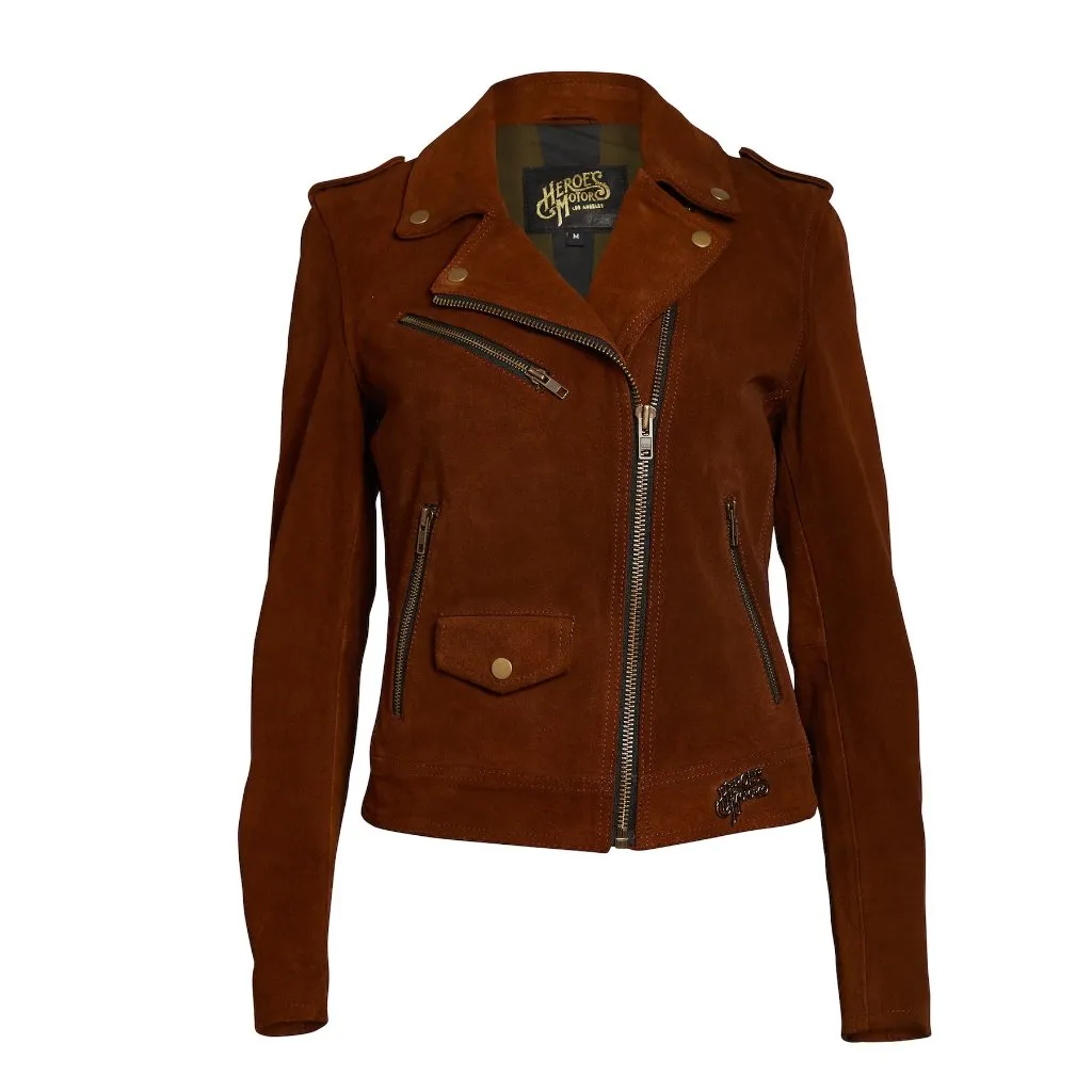 Jacket Suede "Nomade" Women