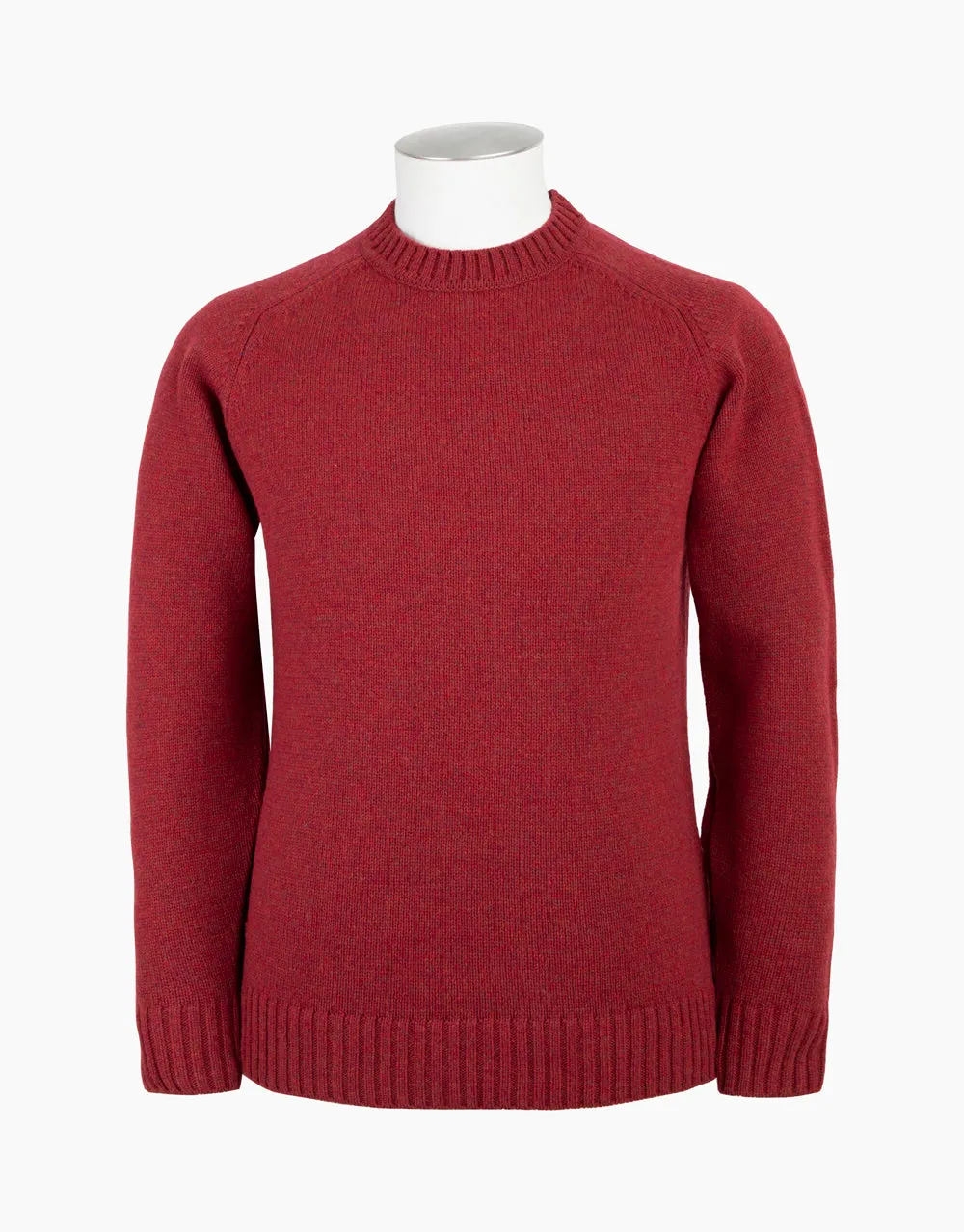 Kaiapoi Red Marle Shetland Sweater