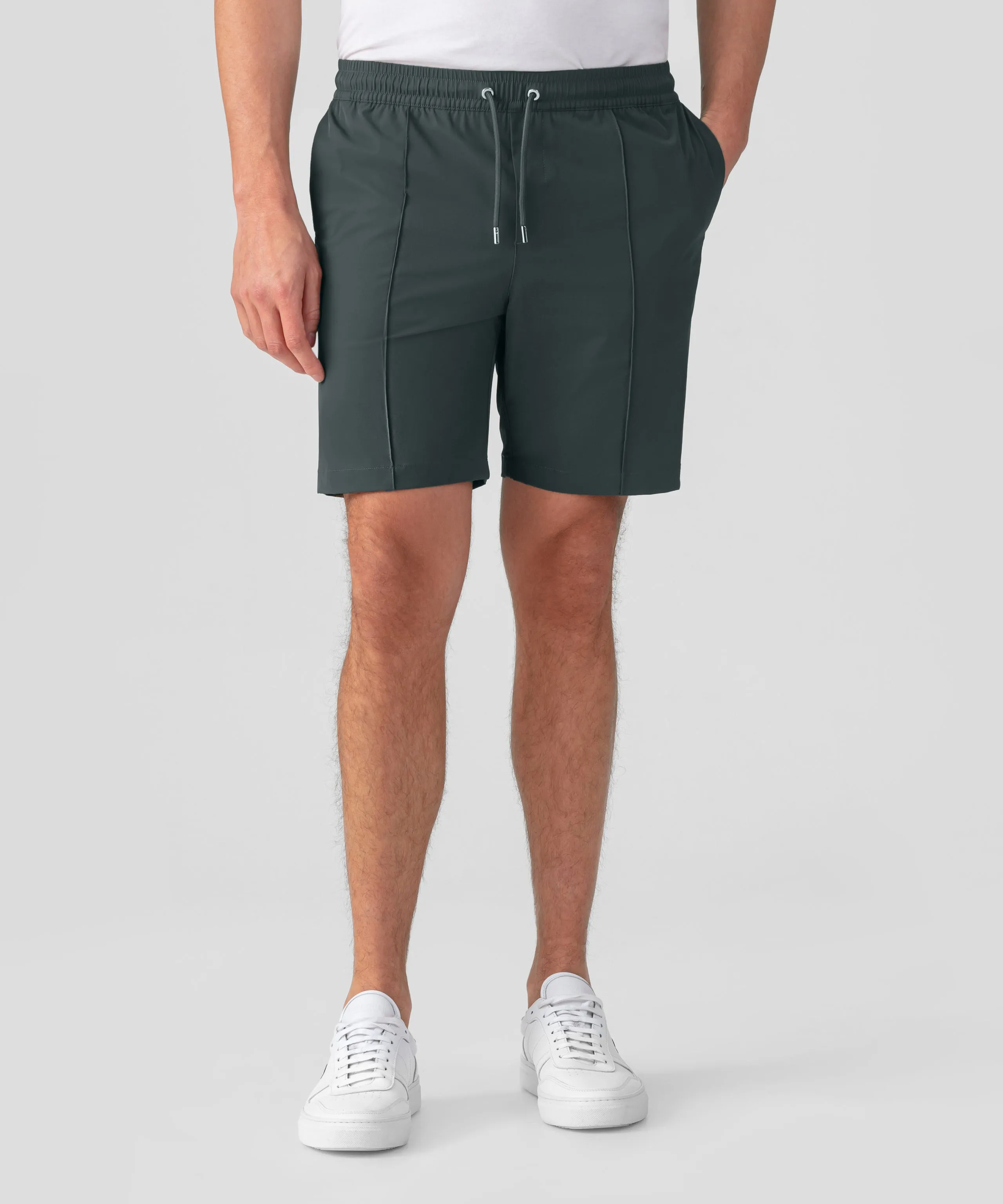 Light City Shorts: Dark Army Green