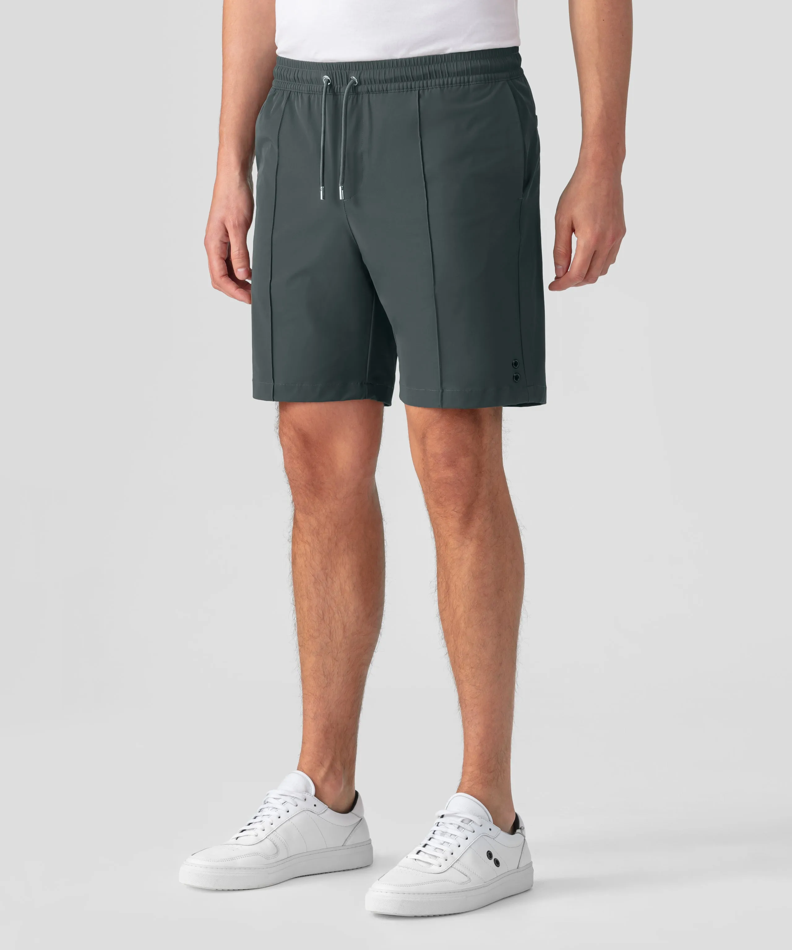 Light City Shorts: Dark Army Green