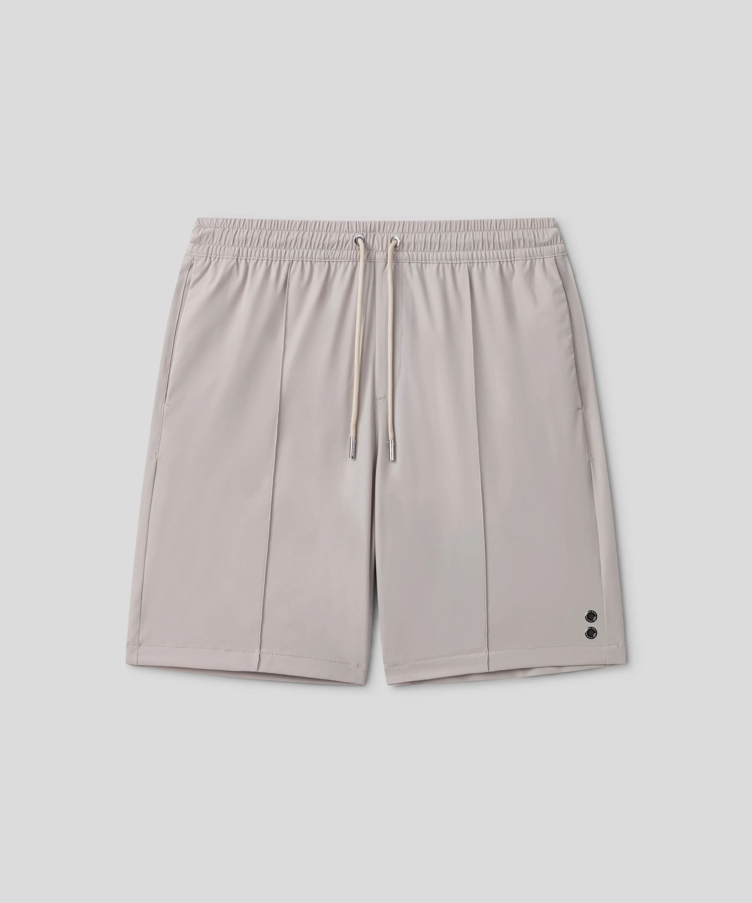 Light City Shorts: Taupe Grey