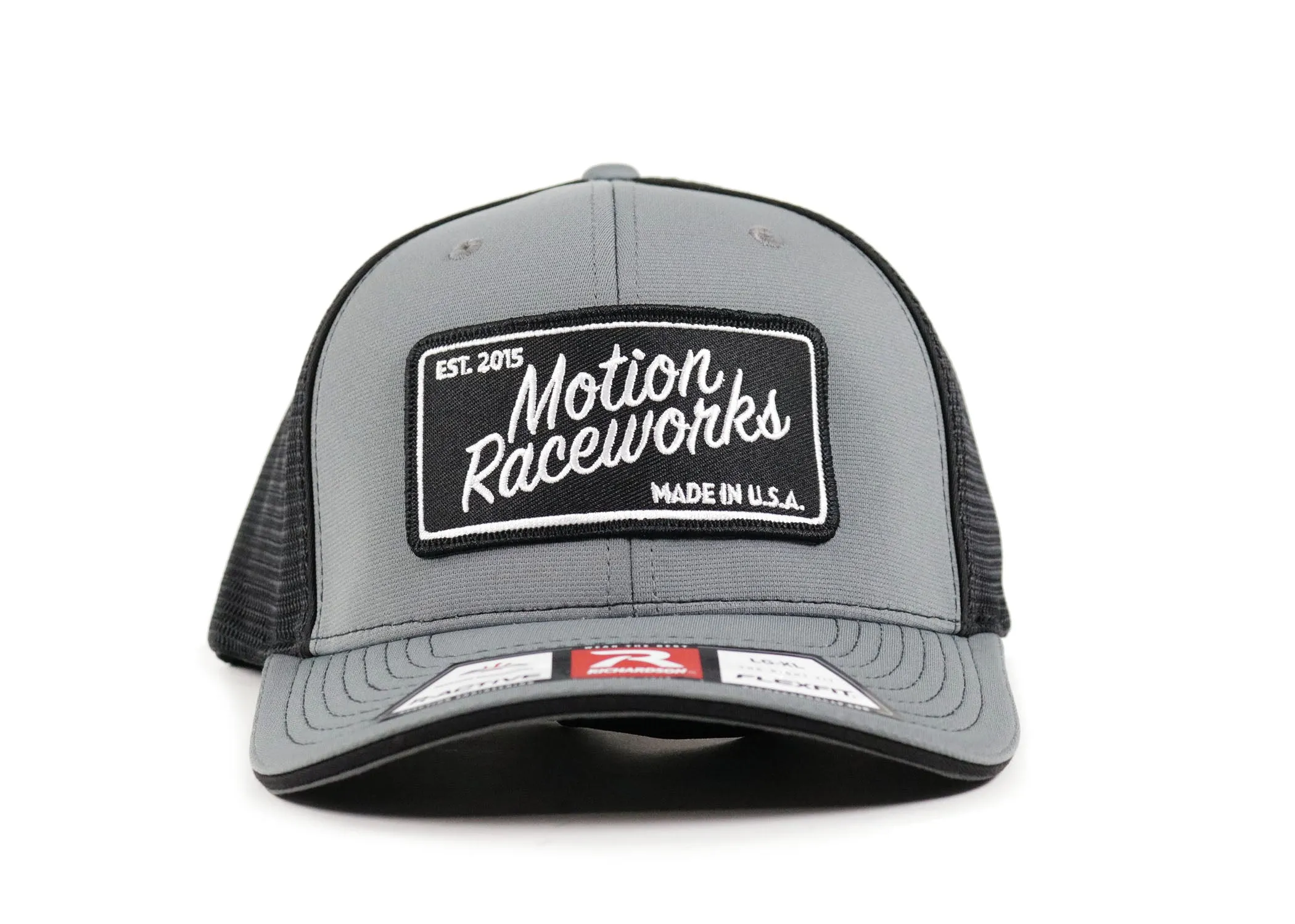 Motion Heritage Hat Gray/Black Flex Fit