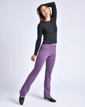 Straight-Leg | 7-Pocket Dress Pant Yoga Pants (Iris)